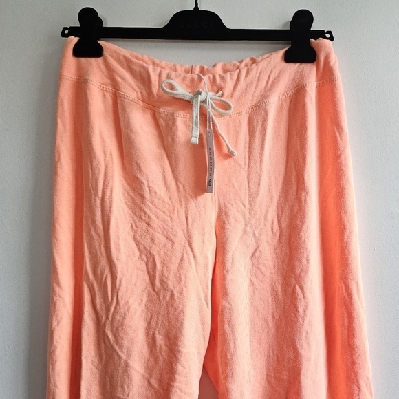 New Sundry Heart Neon Orange Jogger Sweatpants NWT 3/Large - Picture 5 of 10
